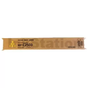 Lanier MP-C2003 MP-C2503 Genuine Yellow Toner Cartridge 841940 - 9,500 pages