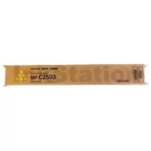 Ricoh MP-C2003 MP-C2503 Genuine Yellow Toner Cartridge 841933 - 9,500 pages