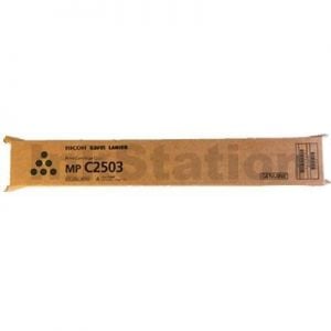 Ricoh MP-C2003 MP-C2503 Genuine Black Toner Cartridge 841932 -15,000 pages