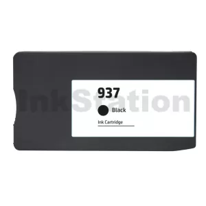 HP 937 Compatible Black Ink Cartridge 4S6W5NA - 1,250 Pages