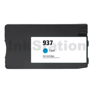 HP 937 Compatible Cyan Ink Cartridge 4S6W2NA - 800 Pages
