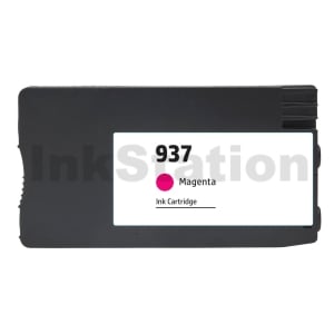 HP 937 Compatible Magenta Ink Cartridge 4S6W3NA - 800 Pages