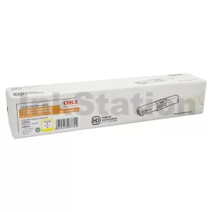 OKI Genuine C310DN / C330DN / MC361 / MC362DN / C331DN Yellow Toner Cartridge - 2,000 pages (44469755)