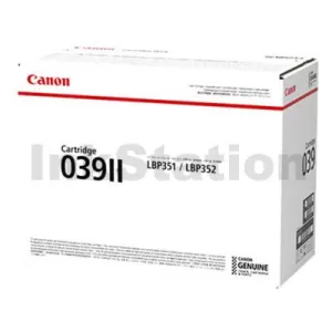 Genuine Canon CART039II Black High Yield Toner - 11,000 pages
