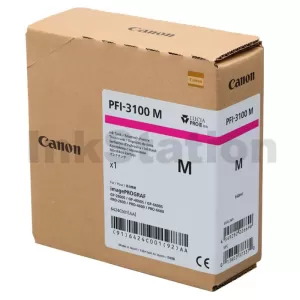 Genuine Canon LUCIA PRO II PFI-3100M Magenta Ink Tank - 160ML