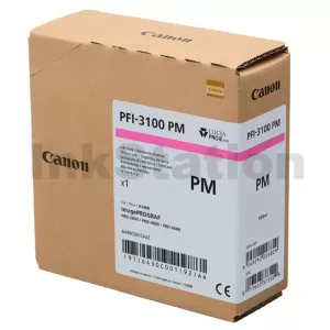Genuine Canon LUCIA PRO II PFI-3100PM Photo Magenta Ink Tank - 160ML