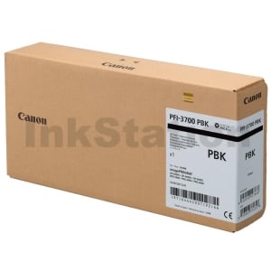 Genuine Canon LUCIA PRO II PFI-3700PBK Photo Black Ink Tank - 700ML
