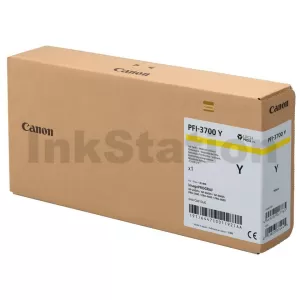 Genuine Canon LUCIA PRO II PFI-3700Y Yellow Ink Tank - 700ML