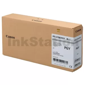 Genuine Canon LUCIA PRO II PFI-3700PGY Photo Grey Ink Tank - 700ML