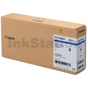 Genuine Canon LUCIA PRO II PFI-3700B Blue Ink Tank - 700ML