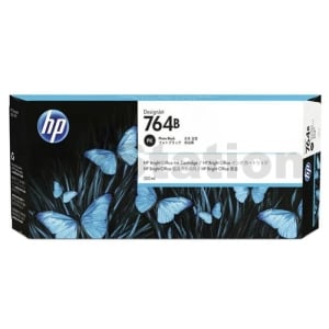 HP 764B Genuine Photo Black 300ML DesignJet Ink Cartridge 3WX41A