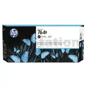 HP 764B Genuine Photo Black 300ML DesignJet Ink Cartridge 3WX41A