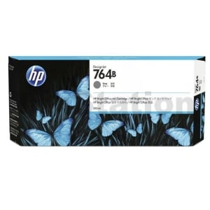 HP 764B Genuine Grey 300ML DesignJet Ink Cartridge 3WX42A