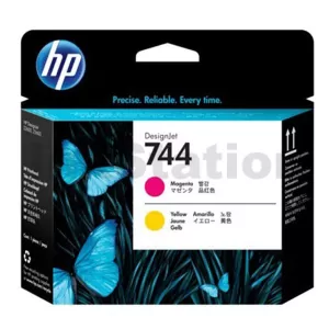 HP 744 Genuine Magenta / Yellow DesignJet Printhead F9J87A