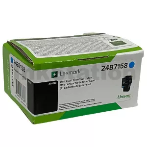 Lexmark 24B7158 Genuine XC4240 BSD Cyan Toner Cartridge - 6,000 pages