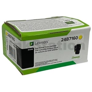 Lexmark 24B7160 Genuine XC4240 BSD Yellow Toner Cartridge - 6,000 pages