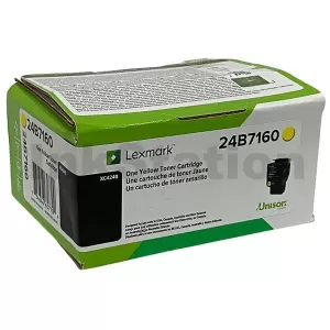 Lexmark 24B7160 Genuine XC4240 BSD Yellow Toner Cartridge - 6,000 pages
