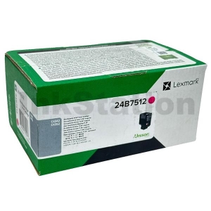 Lexmark 24B7512 Genuine C4342 / C4352 BSD Magenta Toner Cartridge - 11,500 pages