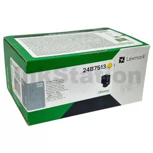 Lexmark 24B7513 Genuine C4342 / C4352 BSD Yellow Toner Cartridge - 11,500 pages