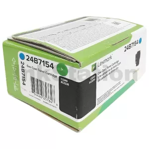 Lexmark 24B7154 Genuine C2240 / XC2235 BSD Cyan Toner Cartridge - 6,000 pages