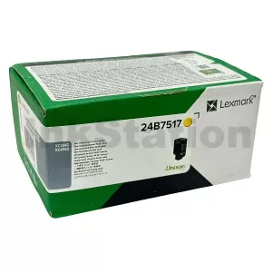 Lexmark 24B7517 Genuine XC4342 / XC4352 BSD Yellow Toner Cartridge - 14,200 pages