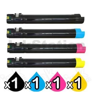 4 Pack Fuji Xerox DocuPrint C2255 Compatible Toner Cartridges (CT201160-CT201163)