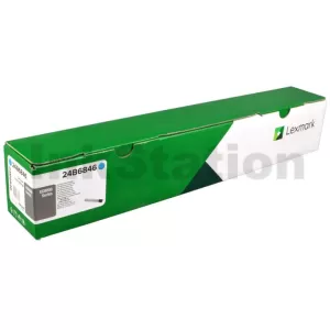 Lexmark 24B6846 Genuine XC9235 XC9255 BSD Cyan Toner Cartridge - 30,000 pages