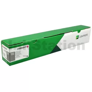 Lexmark 24B6847 Genuine XC9235 XC9255 BSD Magenta Toner Cartridge - 30,000 pages