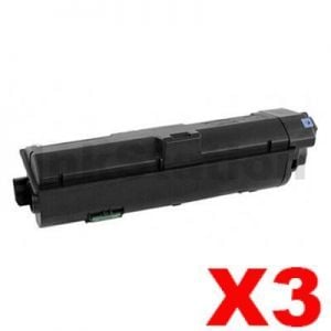 3 x Non-Genuine alternative for TK-1154 Black Toner Cartridge suitable for Kyocera P2235DW, P2235DN - 3,000 pages