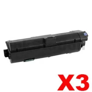 3 x Non-Genuine alternative for TK-1154 Black Toner Cartridge suitable for Kyocera P2235DW, P2235DN - 3,000 pages