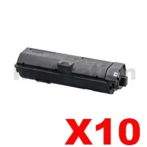 10 x Non-Genuine alternative for TK-1184 Black Toner Cartridge suitable for Kyocera M2735DW, M2635DN - 3,000 pages
