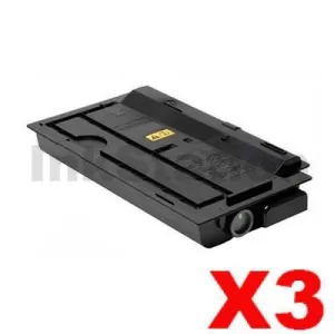 3 x Non-Genuine alternative for TK-7109 Black Toner suitable for Kyocera TASKalfa 3010I - 20,000 Pages