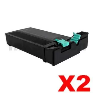 2 x Compatible Samsung SLM4370, SLM5370 (MLT-D358S) Black Toner Cartridge SV111A - 30,000 pages
