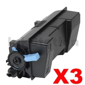 3 x Ricoh IM 600 / P 801 Compatible Black Toner Cartridge 418482 - 40,000 pages