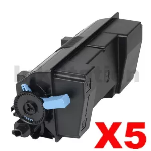 5 x Ricoh IM 600 / P 801 Compatible Black Toner Cartridge 418482 - 40,000 pages