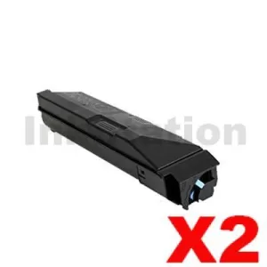 2 x Non-Genuine alternative for TK-8509K Black Toner Cartridge suitable for Kyocera TASKalfa 4550ci, 4551ci, 5550ci, 5551ci - 30,000 pages
