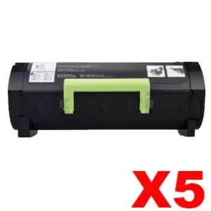 5 x Konica Minolta BIZHUB 4422 TNP59 Compatible Black Toner Cartridge AAE2090 - 25,000 pages