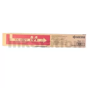 Genuine Kyocera TK-8329M Magenta Toner Cartridge - 12,000 pages