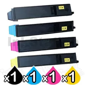 4 Pack Non-Genuine alternative for TK-8329 Toner Combo suitable for Kyocera TASKalfa 2551ci [1BK,1C,1M,1Y]