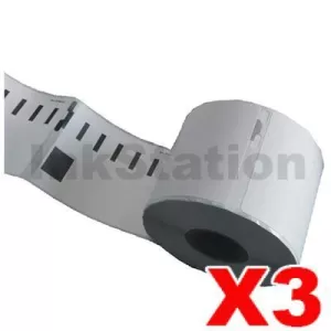 3 x Dymo SD99015 / S0722440 Compatible Multi Purpose Label Roll 54mm x 70mm - 320 labels per roll
