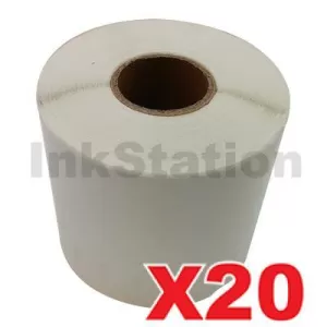 20 x Dymo SD99019 / S0722480 Compatible White Label Roll 59mm x 190mm  - 110 labels per roll