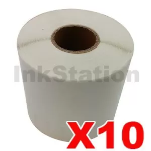 10 x Dymo SD99019 / S0722480 Compatible White Label Roll 59mm x 190mm  - 110 labels per roll