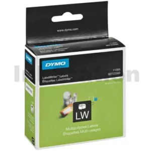 Dymo SD11355 / S0722550 Genuine White Label Roll 19mm x 51mm - 500 labels per roll