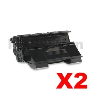2 x OKI Compatible B6300N, B6300DN Toner Cartridge - 17,000 pages (9004079)