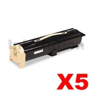 5 x Fuji Xerox Phaser 5500 Compatible Toner Cartridge - 30,000 pages (113R00668)