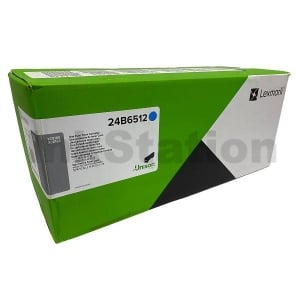 Lexmark 24B6512 Genuine XC8160 BSD Cyan Toner Cartridge - 50,000 pages