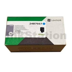 Lexmark 24B7557 Genuine XC4352 BSD Cyan Toner Cartridge - 15,000 pages