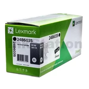 Lexmark 24B6035 Genuine M1145 / XM1145 BSD Black Toner Cartridge - 16,000 pages