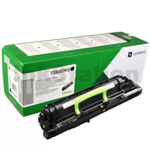 Lexmark 72K0DK0 Genuine CX825 / CX860 / CS820 Black Return Program Developer Unit - 300,000 pages