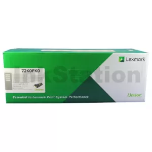 Lexmark 72K0FK0 Genuine CX825 / CX860 / CS820 Black Return Program Developer and Photoconductor Unit Combo Pack